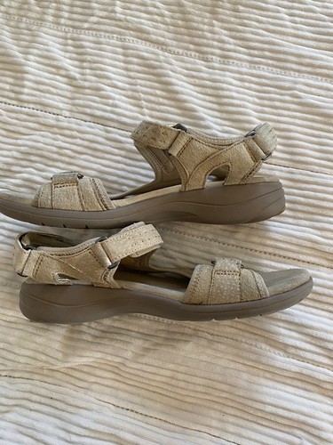 Sandali Clarks donna Saylie Jade punta aperta casual con cinturino taglia 8