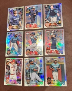 2023 Topps Chrome Update - 2023 ALL STAR GAME Refractor Inserts - UPDATE 12/1! - Picture 1 of 4