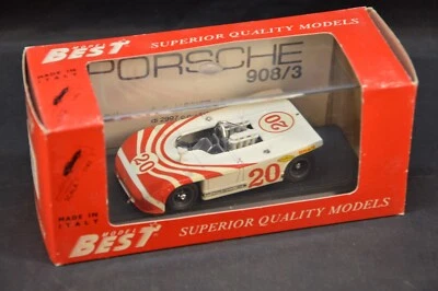 BEST MODEL 1/43 PORSCHE 908/3 TARGA FLORIO 70 COD. 9050 MADE IN ITALY 14+ - Immagine 1 di 3