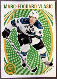 2013-14 O-Pee-Chee Retro Parallel #286 Marc-Edouard Vlasic San Jose Sharks - Picture 1 of 1