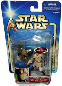 Star Wars AOTC Obi-Wan Kenobi Coruscant Chase Action Figure MIB Attack of Clones - Picture 1 of 1