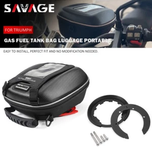 Gas Fuel Tank Bag Luggage Portable for Tiger 850 Sport 900 GT/GT PRO Rally - Imagen 1 de 9