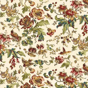 Wilmington Prints - Countryside - Medium Floral - Cream - Picture 1 of 8