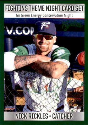 2017 Reading Fightins Theme Night Choice 25 Nick Rickles Fort Lauderdale Florida - Image 1 of 2