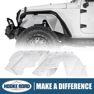 Guardabarros interior delantero HR astillado forros acampanados aptos 07-18 Jeep Wrangler JK - Imagen 1 de 17