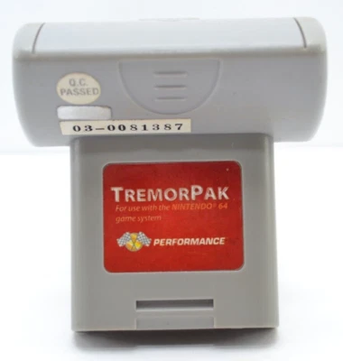 Nintendo 64 N64 Tremor Pak by Performance Tested & Working - Image 1 of 4