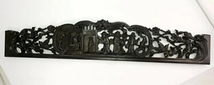Chinese Handcarved Wooden Decoration Reclaimed Furniture Ornament - Picture 1 of 4