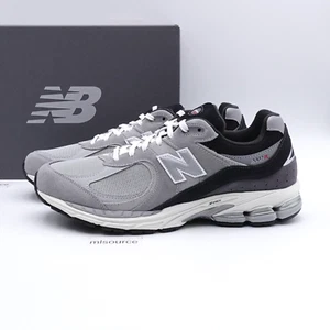 Size 9.5 Men's New Balance 2002R Sneakers M2002RSG Slate Grey/Black/Raincloud - Picture 1 of 7