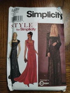 Simplicity 8839 Ladies Formal Evening Gown Sewing Pattern Size 8 10 12 14 16 18 - Picture 1 of 1