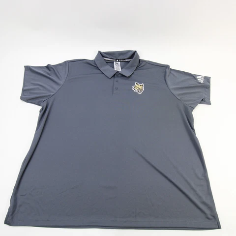 Texas State Bobcats adidas Polo Men's Gray Used Cover