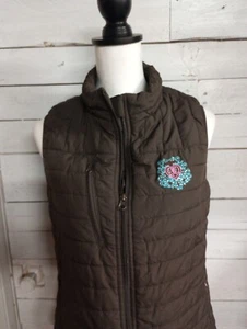 Cowgirl Legend Puffer Vest Gorpcore Damen Gr. Medium Full Zip Weste Western  - Bild 1 von 12