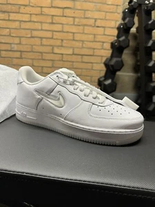 Nike Air Force 1 Low Colour Of The Month Jewel White Trainers UK9 BNIB - Picture 1 of 8