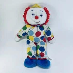 De colección Eden Toys Peluche Circo Payaso 15" Amarillo Sombrero Globo Lunares Relleno - Imagen 1 de 12