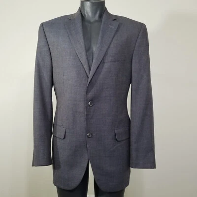 Blazer Abrigo Deportivo Loro Piana Lana Cremieux Para Hombre 40R Micro Cuadros Cuadros Foto 1 de 4