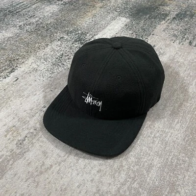 Шляпа флисовая Stussy Polar черная - Изображение 1 из 4