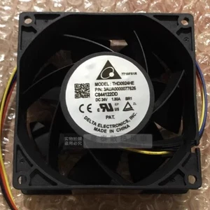 Delta THD0924HE 9038 DC24V 1.80A 9CM 4-Wire Server Cooling Fan - Picture 1 of 2