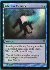 Selective Memory FOIL Worldwake PLD Blue Rare MAGIC CARD (ID# 211296) ABUGames