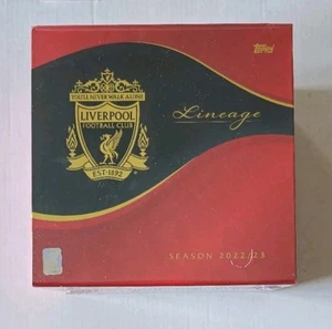 Topps Liverpool FC Lineage 2022-23 Sealed Hobby Box - Picture 1 of 3