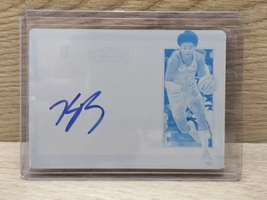 2019-20 Contenders Draft Picks Kevin Porter Jr. #66 Auto RC Printing Plate 1/1 - Bild 1 von 6