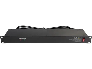 StarTech.com RKPW081915 Rackmount PDU with 8 Outlets with Surge Protection - 19 - Picture 1 of 5