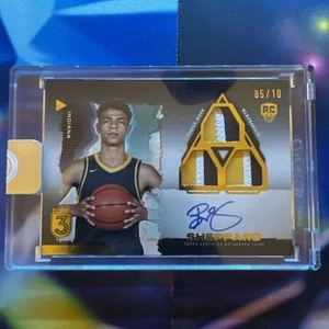 Parche de novato Ben Sheppard Topps 3 2023-24 automático horizontal RC RPA 5/10 - Imagen 1 de 2