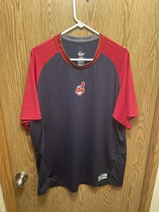 Cleveland Indians Shirt Mens 2XL Baseball Vented Nike Pro Combat MLB Authentic - Picture 1 of 7