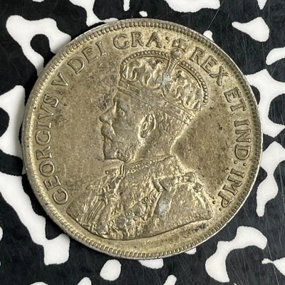 1917 Canada 50 Cents Lot#C2198 Silver! - Image 1 of 2