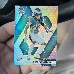 2025 Panini Mosaic Quinyon Mitchell Silver Prizm #72 Philadelphia Eagles - Bild 1 von 3