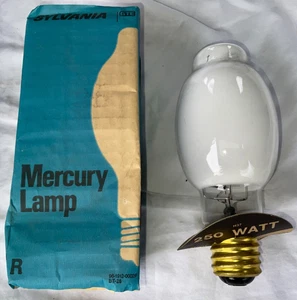 LOF OF 6 Sylvania H37KC  250 R /DX Mercury 250W  Lamp Light Bulb E39 MOGUL BASE - Picture 1 of 4