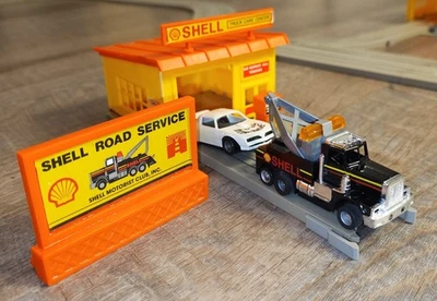 TYCO US1 Camión Carretera Grúa Garaje CÁSCARA LETRERO DE SERVICIO EN CARRETERA Valla publicitaria Foto 1 de 4