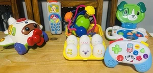 6x Baby Toys Bundle: LeapFrog, Infunbebe, Vtech, F-P, Tomy. 6 Months + - Picture 1 of 17