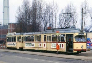 Originaldia Straßenbahn Kiel Wagen 267 , 01.1982 - Picture 1 of 1
