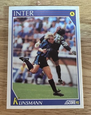 Jurgen Klinsmann 1992 Score Italian League #129 - Imagem 1 de 2