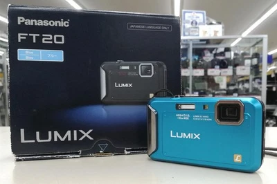 Panasonic LUMIX DMC-TS20/DMC-FT20 16,1MP Kompakte Digitalkamera Blau Aus JAPAN - Bild 1 von 4