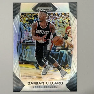 2017-18 Panini Prizm Silver Damian Lillard #141 Portland Trail Blazers 10*20 - Bild 1 von 2