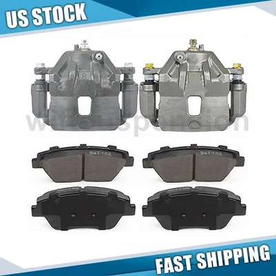 Pinzas de freno delanteras + pastillas de freno para Hyundai Sonata 3,3 L 2009 2010 Foto 1 de 4