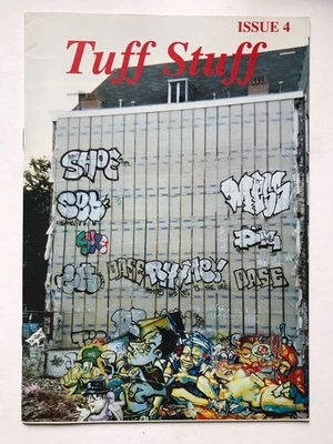 Tuff Stuff Issue #4 Graffiti hip Hop Magazine Can Two - Cope - Image 1 of 4