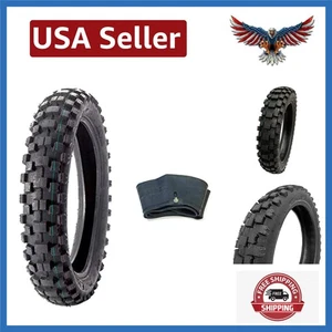 90/100-14 Offroadreifen mit Schlauch - hervorragender Grip & Haltbarkeit - Bild 1 von 8