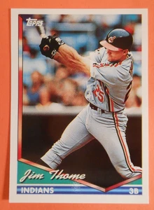 1994 Topps #612 Jim Thome Indians HOF - Picture 1 of 6