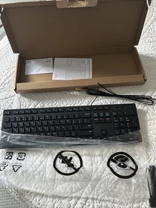 DELL Wired Keyboard And Mouse - Picture 1 of 3