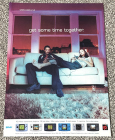 Rare Original from 2000 Magazine ADVERT Flyer Art Picture SNK Neo Geo NeoGeo Ad