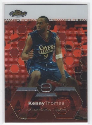#20 2002-03 Topps Finest Kenny Thomas Philadelphia 76ers Foto 1 de 2