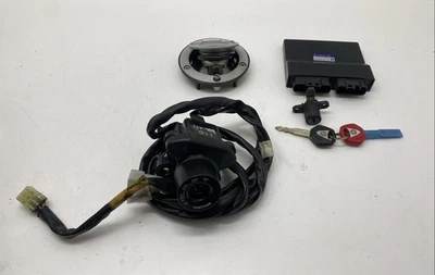 ♻️ Yamaha Fazer Fz1 N 1000 Abs 2006 - 2015 Juego completo de bloqueo y llave ♻️ Foto 1 de 4