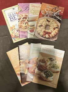 The Pampered Chef Cookbooks Lot Of 8 Season’s Best Booklets Recipes 2000-2011 - Bild 1 von 5