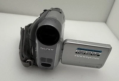 Sony Handycam DCR-HC32 Mini DV Camcorder Video Camera - POWERS ON / PARTS REPAIR - Image 1 of 4