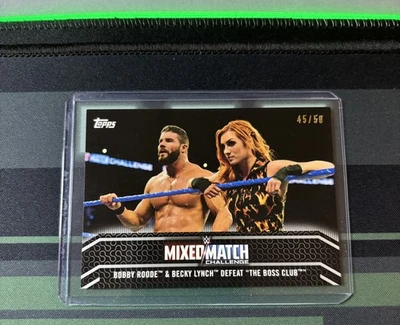 Becky Lynch & Bobby Roode /50 Card - 2018 Topps WWE Women's Division #MM-23 - Image 1 of 2