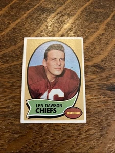 1970 Topps #1 Len Dawson ottime condizioni - Foto 1 di 7