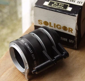 Juego de tubos para automóvil Exakta Fit Soligor hecho en Japón - Imagen 1 de 1