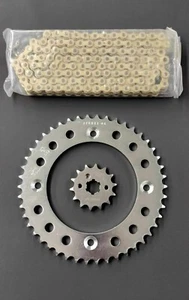 YAMAHA YZ80 YZ 80 1986-1992 NUEVO JUEGO PIÑÓN JT 14/46 Y KIT CADENA HD dorada - Imagen 1 de 1