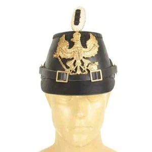 Preußischer Jäger Einberufter Schako Lederhelm - Bild 1 von 10